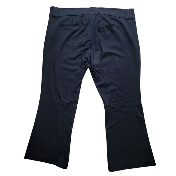 Torrid Studio Black Trouser Boot Luxe Ponte Pant Pants Size 18s 18p - Picture 3 of 5